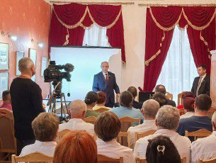 Министр здравоохранения Республики Беларусь Александр Ходжаев посетил с рабочей поездкой Поставский район